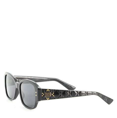 Dior Lady Dior Studs Rectangle Sunglasses 